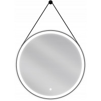 Závěsné kulaté zrcadlo MEXEN RENI 70 cm - s LED podsvícením a vyhříváním, 9812-070-070-611-70