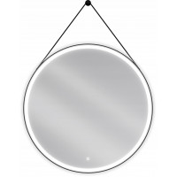Závěsné kulaté zrcadlo MEXEN RENI 90 cm - s LED podsvícením a vyhříváním, 9812-090-090-611-70