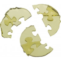 HCM KINZEL 3D Crystal puzzle Triceratops s mládětem 61 dílků