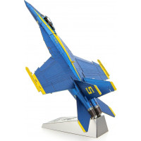 METAL EARTH 3D puzzle F,A-18 Super Hornet - Blue Angels (ICONX)
