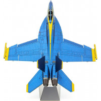 METAL EARTH 3D puzzle F,A-18 Super Hornet - Blue Angels (ICONX)