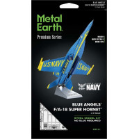 METAL EARTH 3D puzzle F,A-18 Super Hornet - Blue Angels (ICONX)