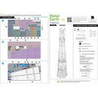 METAL EARTH 3D puzzle Pán prstenů: Orthanc (ICONX)