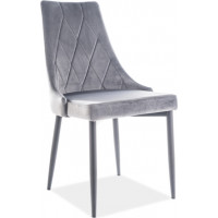 Jídelní židle TRAM - šedá