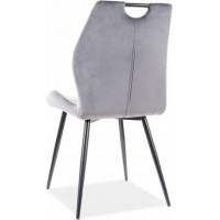 Jídelní židle NOLA - světle šedá