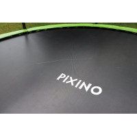 PIXINO Trampolína Deluxe 244 cm s ochrannou sítí a žebříkem