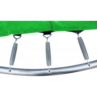 PIXINO Trampolína Deluxe 366 cm s ochrannou sítí a žebříkem