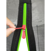 PIXINO Trampolína Deluxe 366 cm s ochrannou sítí a žebříkem