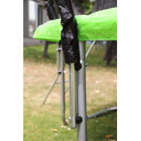 PIXINO Trampolína Deluxe 366 cm s ochrannou sítí a žebříkem