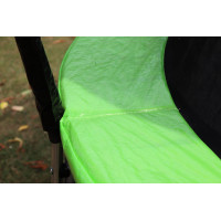 PIXINO Trampolína Deluxe 366 cm s ochrannou sítí a žebříkem