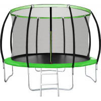 PIXINO Trampolína Deluxe 366 cm s ochrannou sítí a žebříkem