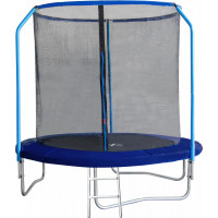 PIXINO Trampolína Sport 244 cm s ochrannou sítí a žebříkem