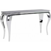 Konzolový stolek PORTER 120x40 - černá/chrom
