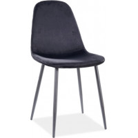 Jídelní židle FLAP - černá