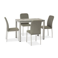 Jídelní stůl SPIRAL 100x60 - šedý