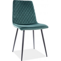 Jídelní židle ULDA - tmavě zelená