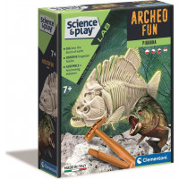 CLEMENTONI Science&Play ArcheoFun: Piraňa