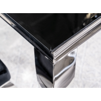 Konferenční stolek PORTER 120x60 - černá/chrom