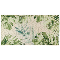 Kusový koberec JUNGLE palmy a monstery - zelený