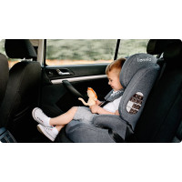 LIONELO Autosedačka Nico 9-36 kg Black