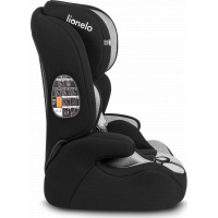 LIONELO Autosedačka Nico 9-36 kg Black Grey