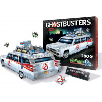 WREBBIT 3D puzzle Auto GhostbustersECTO-1, 280 dílků