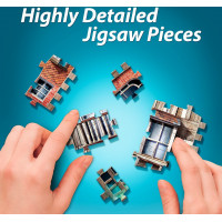 WREBBIT 3D puzzle Harry Potter: Doupě 415 dílků