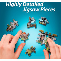 WREBBIT 3D puzzle Harry Potter: Hagridův domek 270 dílků