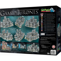 WREBBIT 3D puzzle Hra o trůny: Winterfell 910 dílků