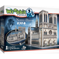 WREBBIT 3D puzzle Katedrála Notre-Dame 830 dílků