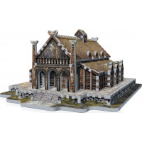 WREBBIT 3D puzzle Pán prstenů: Zlatá síň Edoras 445 dílků