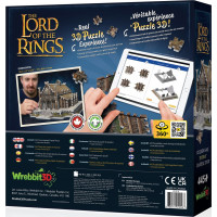 WREBBIT 3D puzzle Pán prstenů: Zlatá síň Edoras 445 dílků