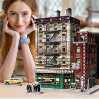 WREBBIT 3D puzzle Přátelé: Central Perk 440 dílků