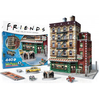 WREBBIT 3D puzzle Přátelé: Central Perk 440 dílků