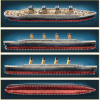 WREBBIT 3D puzzle Titanic 440 dílků