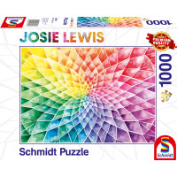 SCHMIDT Puzzle Barevná květina 1000 dílků