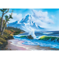SCHMIDT Puzzle Bob Ross: Hora u moře 1000 dílků