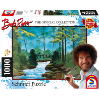 SCHMIDT Puzzle Bob Ross: Osamělý most 1000 dílků