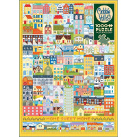 COBBLE HILL Puzzle Domov, sladký domov 1000 dílků