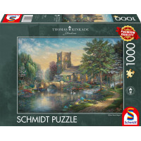 SCHMIDT Puzzle Kaplička ve vrbovém lese 1000 dílků