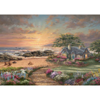 SCHMIDT Puzzle Chaloupka na pobřeží 1000 dílků