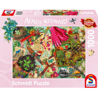 SCHMIDT Puzzle Vše pro zahradu 1000 dílků