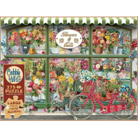 COBBLE HILL Puzzle Obchod s květinami a kaktusy XL 275 dílků