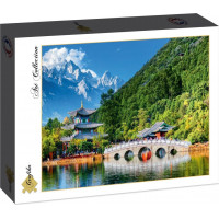 GRAFIKA Puzzle Sněžná hora nefritového draka, Čína 1000 dílků
