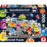 SCHMIDT Puzzle Spacebubble Club: Na Měsíci 1000 dílků