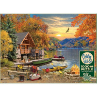 COBBLE HILL Puzzle Útočiště u jezera 1000 dílků