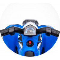 CHIPOLINO Elektrické vozítko Čtyřkolka 6V Honda s melodiemi ATV Blue