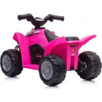 CHIPOLINO Elektrické vozítko Čtyřkolka 6V Honda s melodiemi ATV Pink