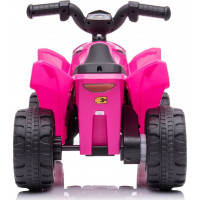 CHIPOLINO Elektrické vozítko Čtyřkolka 6V Honda s melodiemi ATV Pink