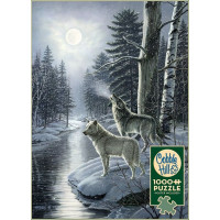 COBBLE HILL Puzzle Vlci o půlnoci 1000 dílků